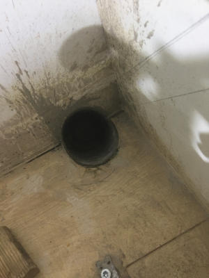 Photo vue rapprochée du passage réalisé